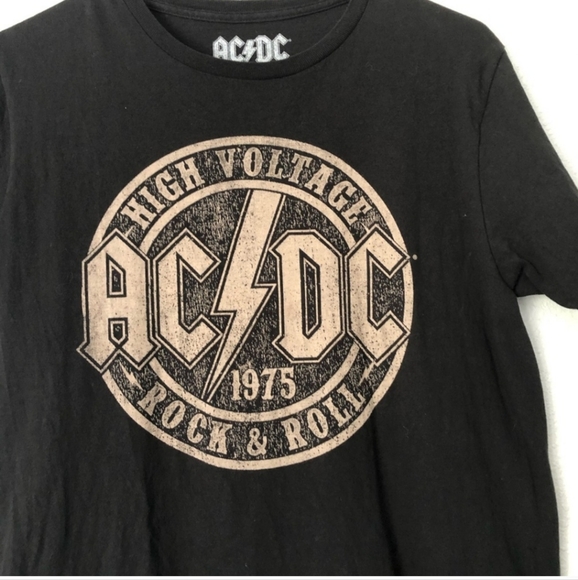 AC/DC High Voltage 1975 Rock & Roll Graphic Tee - Picture 2 of 7